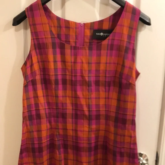 ⚡️FINAL PRICE⚡️ Vintage Plaid Sag Harbor Dress - Picture 3 of 16